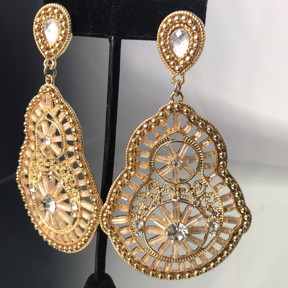 Bebe Statement Earrings - image 3